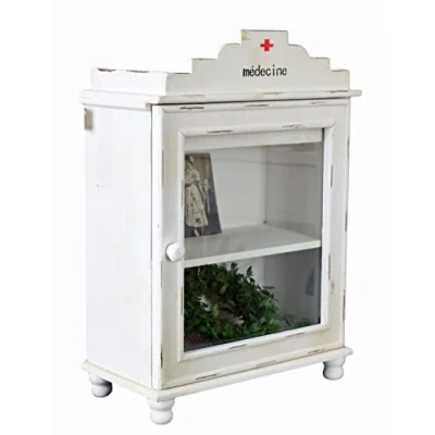 Abbildung von Medizinschrank Wandschrank Shabby Chic Arzneischrank Hängevitrine 35 cm Antik mxa061 Palazzo Exklusiv