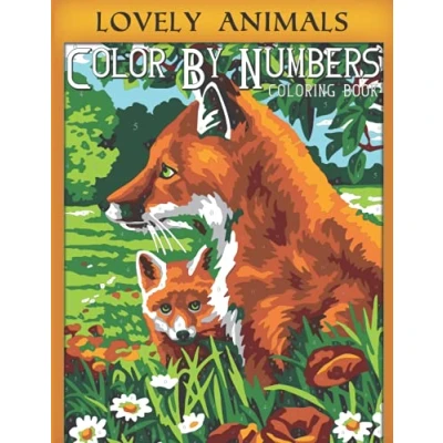 Abbildung von Lovely Animals Color by Number Coloring book: &amp; Discover the Magic Relaxation and Stress Relief (Color Book for Adults) Numbers Book, Band 6)