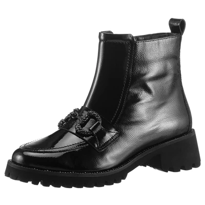 Abbildung von ara Plateaustiefelette, Damen, Größe: 37, Schwarz Schuhe
