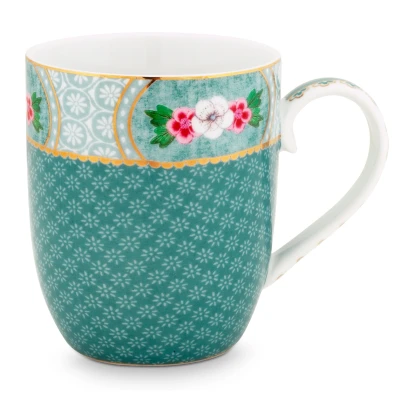 Abbildung von PIP STUDIO Blushing Birds Henkelbecher blue 0,145 l