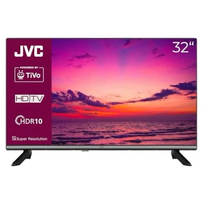 Abbildung von JVC Fernseher 32 Zoll Smart TV Powered by TiVo HD Ready Fernseher, HDR mit Triple Tuner, LED LT 32VH7555