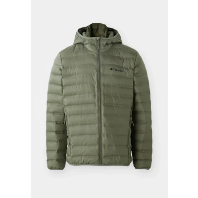 Abbildung von Columbia LAKE 22 II Hooded Jacket Daunenjacke, Herren, Größe: Medium, Stone green