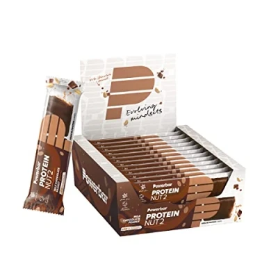 Abbildung von Powerbar Protein Nut2 Milk Chocolate Peanut 12x(2x22.5g) High Riegel