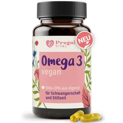 Abbildung von Omega 3 vegan (DHA &amp; EPA) von PregniVital 60 St