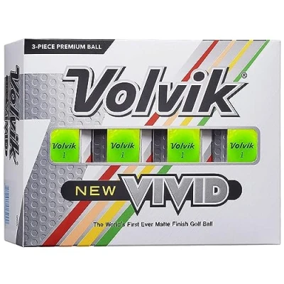 Abbildung von Volvik Golfball 12er Dose Vivid Grün