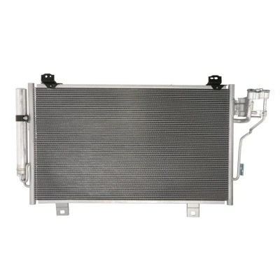 Abbildung von THERMOTEC KTT110596 Klimakondensator mit Trockner 365 x 638 16 mm MAZDA: 6 Kombi, 3 Schrägheck, Limousine