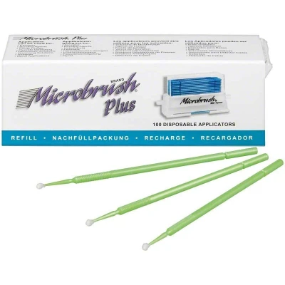 Abbildung von Microbrush Plus Applikatoren 100er regular grün 100