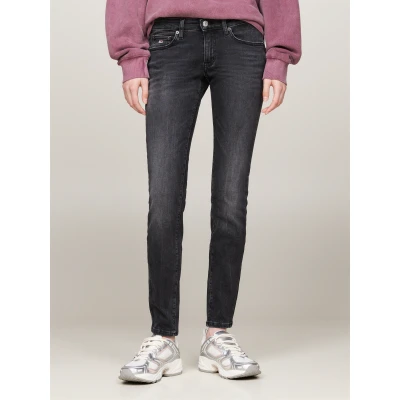 Abbildung von Tommy Jeans Sophie Skinny Fit, Damen, Größe: 33x32, Black