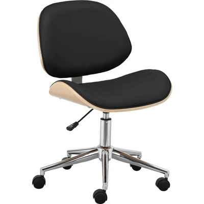 Abbildung von andas Bürostuhl &quot;Kiruna&quot;, höhenverstellbar, 360 drehbar, Gestell aus Metall, in verschiedenen Farbvarianten erhältlich, Sitzhöhe 44 54 cm