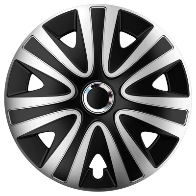 Abbildung von AUTO STYLE Satz Radzierblenden Rialto Pro 16 Zoll Silber/Schwarz