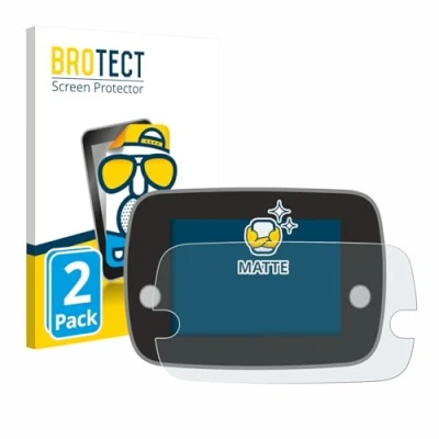Abbildung von BROTECT Entspiegelungs Schutzfolie für Fiat 500 Series 8 2020 Uconnect 7&quot; (2 Stück) Matte Displayschutz Folie, Anti Reflex, Fingerprint