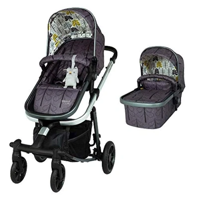 Abbildung von Cosatto Giggle Quad Pram &amp; Pushchair From Birth to 20kg, Lightweight, Compact Fold, Duo directional Seat (Fika Forest)