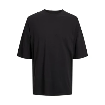 Abbildung von Jack &amp; Jones Jjecharge TEE Oneck Tshirt basic, Herren, Größe: XXL, Black