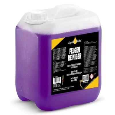 Abbildung von Liquid Outlet Felgenreiniger 5L Konzentrat Hochkonzentrierter Alufelgen Reiniger für Auto &amp; Motorrad Starker gegen Bremsstaub, Flugrost Kalk