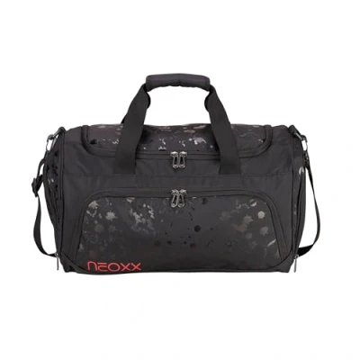 Abbildung von neoxx Sporttasche &quot;Move, Splash Black&quot;, teilweise aus recyceltem Material