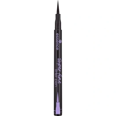 Abbildung von essence liner pen, Eyeliner, Nr. 01, Schwarz, langanhaltend, hochpigmentiert, Wischfest, farbintensiv, vegan, ohne Mikroplastikpartikel, Parfüm, ölfrei, 1er Pack (1ml)