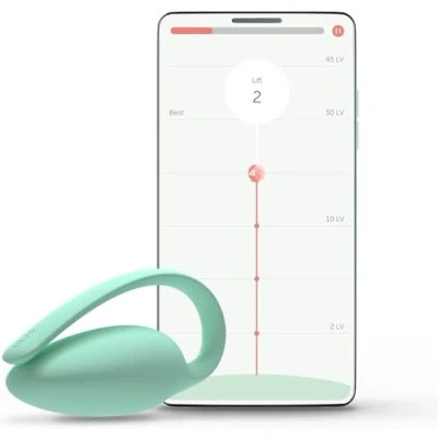 Abbildung von Beckenboden Trainer Damen Elvie Kleiner Pelvic mit Biofeedback Stärkt die Beckenbodenmuskulatur, Verbessert Blasenkontrolle und Beschleunigt Erholung nach der Geburt