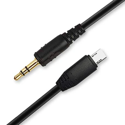 Abbildung von Pixel Fernauslöser Anschlusskabel Klinke (Kabel, Verbindungskabel) 3,5mm S2 für Sony A99II A77II A68 A58 A7 A7II A7III A7R A7RII A7RIII A7S A7SII A6500