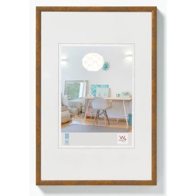 Abbildung von walther design Bilderrahmen taupe 18 x 24 cm New Lifestyle Kunststoffrahmen KV824X