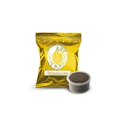 Abbildung von Caffè Borbone Gold Kaffeemischung 100 Kapseln Kompatibel mit Kaffeemaschinen der Marke Lavazza®* Espresso Point®*