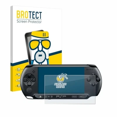 Abbildung von BROTECT Entspiegelungs Schutzglas für Sony PSP Street E1004 Schutzfolie Panzer Folie Glas Matt [Extrem Kratzfest 9H, Anti Reflex, Fingerprint]