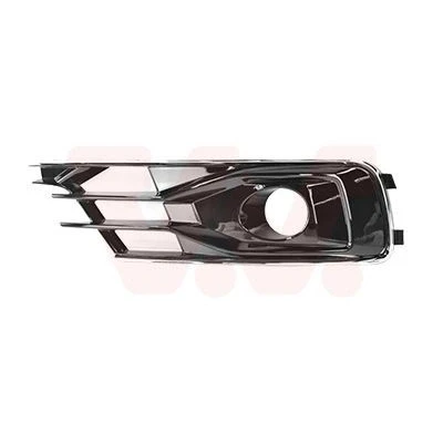 Abbildung von VAN WEZEL 0344596 Lüftungsgitter mit Loch/Löchern für Nebellampen vorne rechts AUDI: A6 C7 Limousine, Avant
