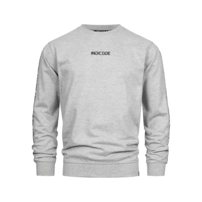 Abbildung von Indicode Jeans Inkorbin Sweatshirt, Herren, Größe: Small, Lt grey mix