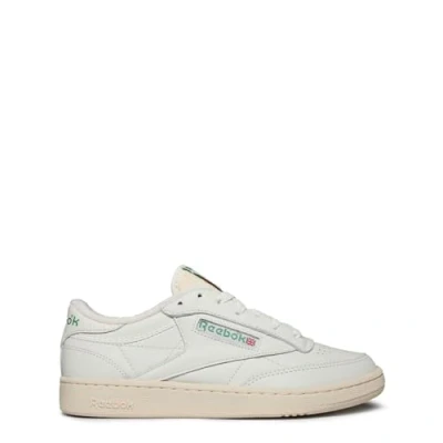 Abbildung von Reebok Classic CLUB C 85 Vintage Sneaker low, Größe: 44.5, Chalk/paperwhite/glen green Leder und textil