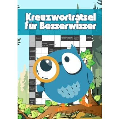 Abbildung von Kreuzworträtsel für Besserwisser: Rätselheft clevere Erwachsene und Senioren