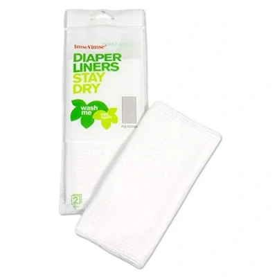 Abbildung von ImseVimse Bio Diaper Liners Stay Dry Trockeneinlagen Windeleinlagen 2 Stück