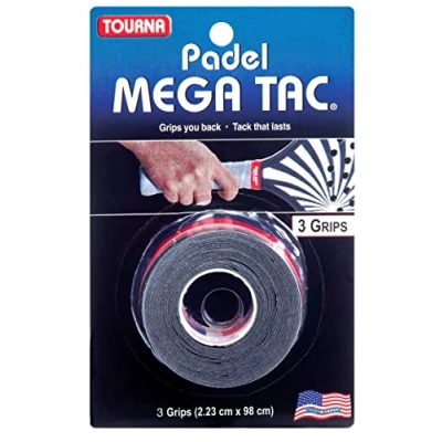 Abbildung von Tourna Unisex Erwachsene PAD MT BK Padel Overgrip, schwarz