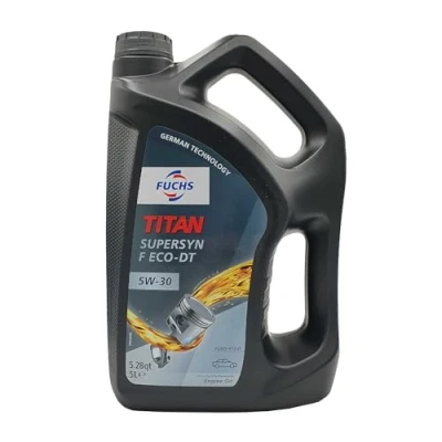 Abbildung von 5L 5 Liter FUCHS TITAN SUPERSYN F ECO DT 5W30 Motoröl ACEA A5/B5 FORD M2C913 C/D