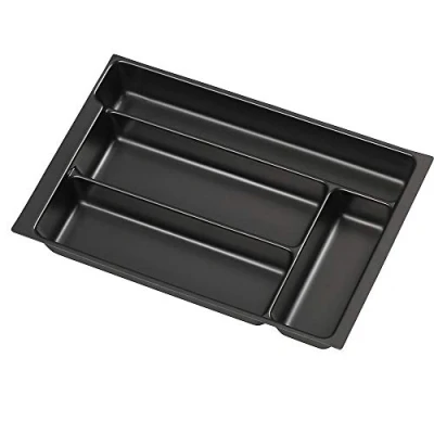 Abbildung von BISLEY MultiDrawer Schreibwareneinsatz A4 für Schubladen H 102, 87, 51 mm, Metall, 800 Kunststoff, 42.5 x 31 5 cm