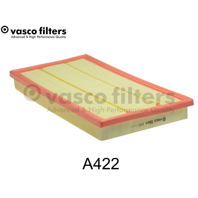 Abbildung von DAVID VASCO A422 Luftfilter 47 225 422 rechteckig Filtereinsatz MERCEDES BENZ: Sprinter 3.5 t Kastenwagen, Pritsche / Fahrgestell