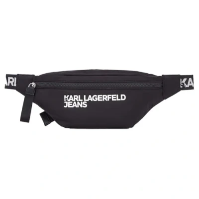 Abbildung von Karl Lagerfeld Jeans Essential Bumbag Unisex Gürteltasche, Größe: One Size, Black