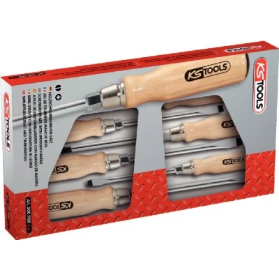 Abbildung von KS TOOLS 300.1100 Schraubendrehersatz Display (Karton)