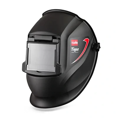 Abbildung von Telwin S.p.A. 802818 Tiger Schweisshelm für Mma/Mig Mag/Wig Schweissen, Schwarz