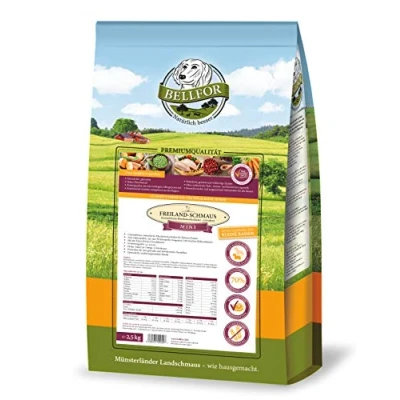Abbildung von Bellfor für kleine Hunderassen Freiland Schmaus Mini 2,5 kg 2500 g
