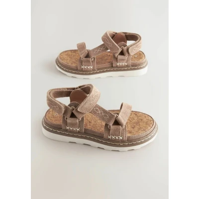 Abbildung von Next Regular FIT Trekker Touch Fastening Riemensandalette für Kinder, Größe: 35.5, Tan brown Schuhe