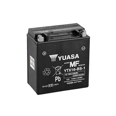 Abbildung von YUASA ytx16 bs 1 (WC) wartungsfrei Akku
