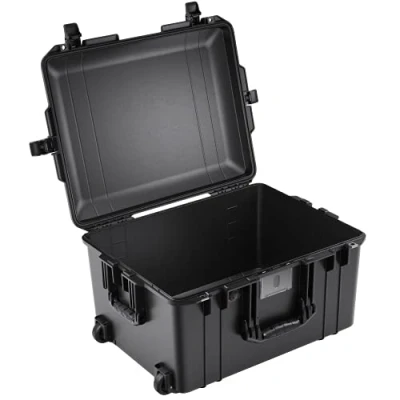 Abbildung von Peli 1607 Air Leichter Schutz Trolley für Drohne und Kamera Equipment, Wasser Staubdicht, 63L Volumen, Ohne Schaumstoffeinlage, Farbe: Schwarz