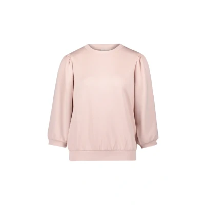 Abbildung von Cartoon MIT 3/4 ARM Sweatshirt, Damen, Größe: 34, Altrosa