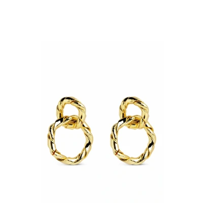 Abbildung von Singularu Sister Twine Ohrringe, Damen, Größe: One Size, Color oro
