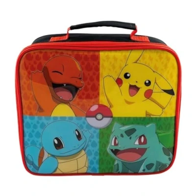Abbildung von Pokémon Brotzeitbox Mittagessen Tasche Stylische und robuste Lunchpaket