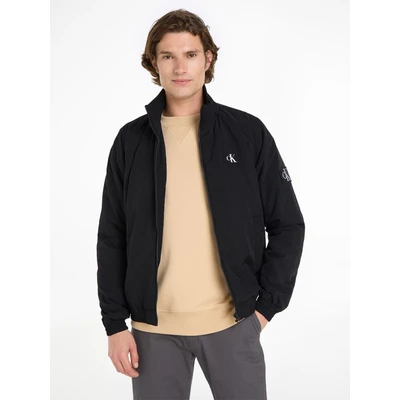 Abbildung von Calvin Klein Jeans Padded Harrington Leichte Jacke, Herren, Größe: Small, Black