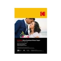 Abbildung von Kodak 9891261 Fotopapier, 280 g/m², glänzend, A4 (21 x 29,7 cm), Tintenstrahldrucker