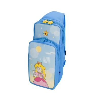 Abbildung von HORI Nintendo Switch Adventure Pack (City Pop Peach) Umhängetasche Offiziell lizeniert
