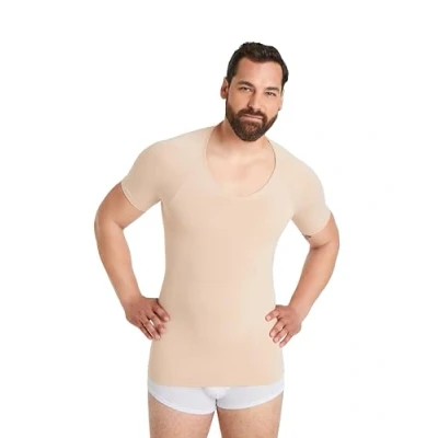 Abbildung von FINN Design Seamless Kompressions Shapewear, Herren, Größe: 3XL, Nude