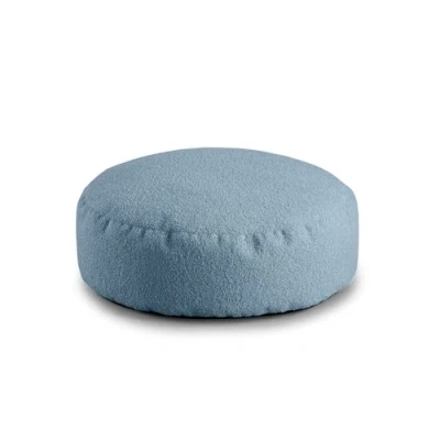 Abbildung von Gutekissen® Kinder Sitzsack „Miki“ Bequem, Montessori Sitzkissen für Kinderzimmer (Blau, Ø 65 cm)