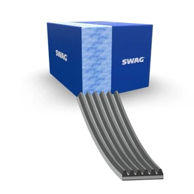 Abbildung von SWAG 30 93 9804 Keilrippenriemen 2540 6 EPDM (Ethylen Propylen Dien Kautschuk) MERCEDES BENZ: W124 Limousine, SL Cabrio, S Klasse AUDI: Q7